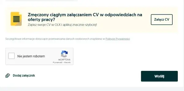 Jak wysłać CV przez OLX? Praktyczny przewodnik krok po kroku