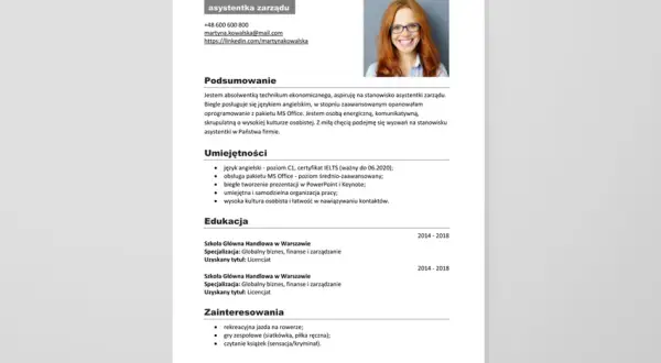 CV bez doświadczenia: Jak stworzyć dokument, który zachwyci rekrutera