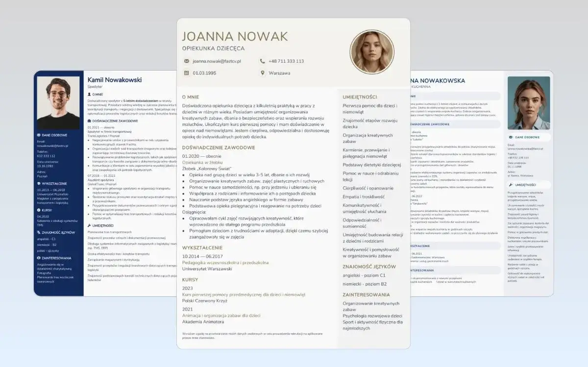 profesjonalne CV 2025