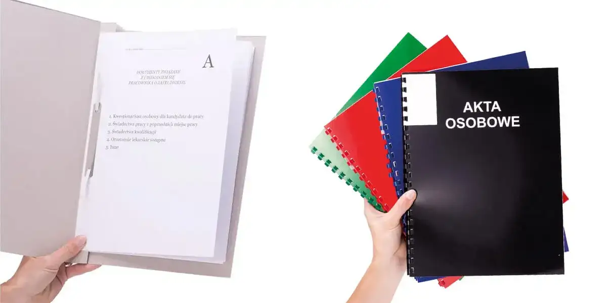 dokumentacja pracownicza teczka dowody w sądzie pracy