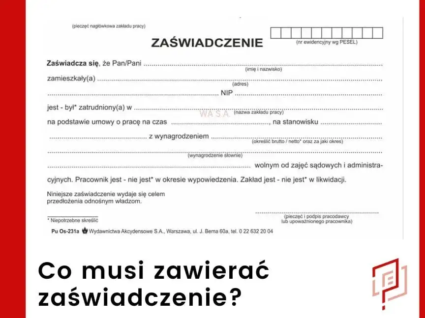 dokumenty do urzędu pracy